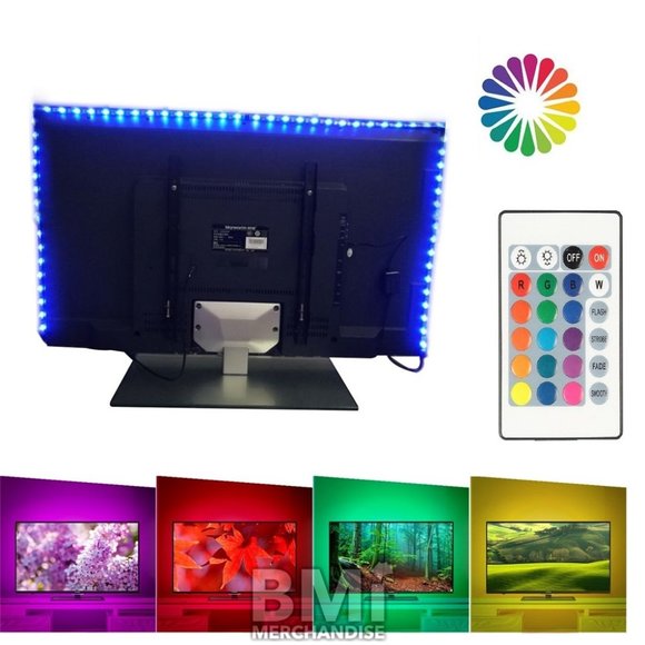 LED Strip Lights Multicolor with Remote | 1 roll 39.37" - Picture 3 of 6